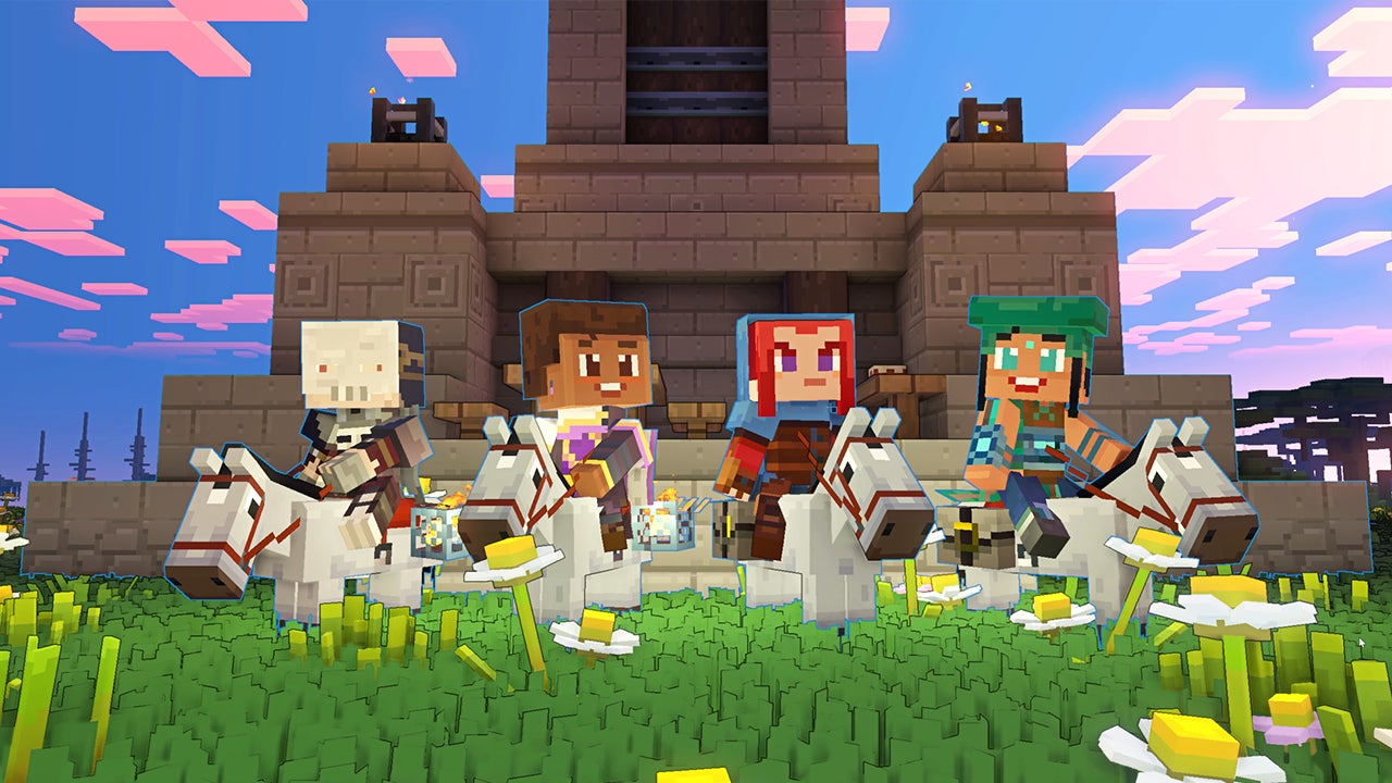 הדמויות במשחק Minecraft legends