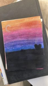 כרטיס ברכה מצבעי מים