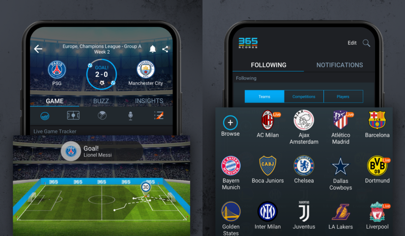 מסכים באפליקציה