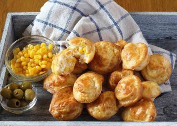 מתכון למאפינס תירס וגבינה