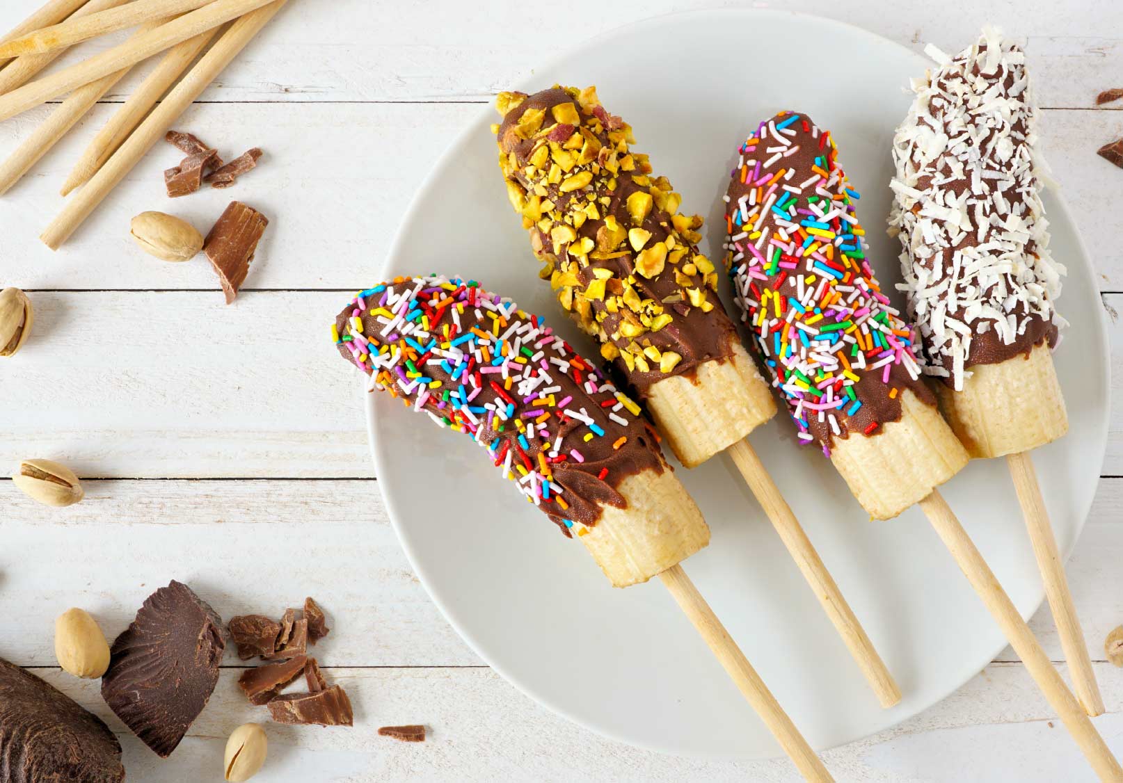 בננה בשוקולד