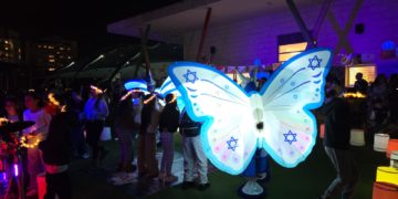 רוקדים בפסטיבל האור